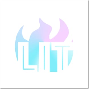 LIT (SNOW) Posters and Art